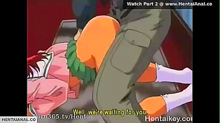 Plump Hentai Maiden Loses Her Cherry in Steamy First Anal Encounter