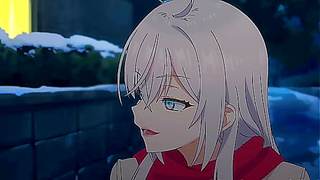 Alya Yields to Kuze in Forbidden Passion – A Steamy Parody Encounter