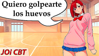 Momo Teaches You Ball Play in Hot JOI Hentai Scene