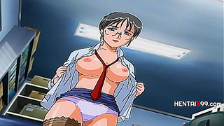 Busty Milf Seduces Teen Boy in Steamy Hentai Fantasy Explosion