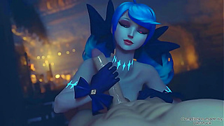 Gwens Seductive Nights – Hot League of Legends Hentai Adventures