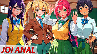 Futaba Girls Blend Sweet Tease with Wild Pleasure in Hot Hentai Action