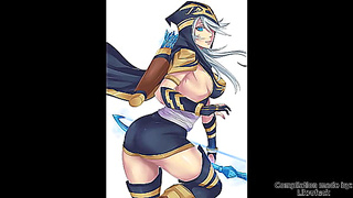 Ashe Tempts Her Enemies With Sultry Charm in Wild LOL Fantasy Encounter