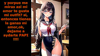 Caliente Juego ntimo en Espaol con Seduccin Hentai Apasionada