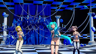 Busty Beautys Sultry Strip Tease Ignites Hot Cartoon Lust