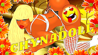 Chyna Doll Tempts with Luscious Curves in Hot Animated Encounter
