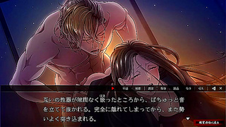 Shinobus Steamy Escape in Yoshiwara Ignites Forbidden Lust Under Moonlight