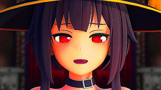 Megumins Seductive Dance Unfolds in Hellish Temptation – MMD Erotic Fantasy