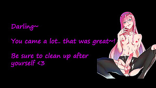 Zero Two Tempts with Twin Delights: Sensual Oral Anal Play Unleashed