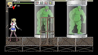 Blonde Goddess Seduces Several Guys in Hot Hentai RPG Encounter