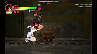 Airi Tempts the Lonely Miner in Sultry Hentai RPG Encounter