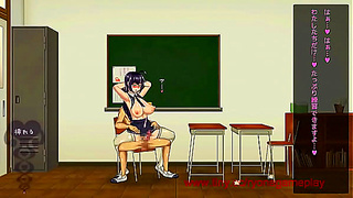 College Goddess Seduces Lover in Hot Hentai RPG Encounter