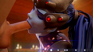 Sultry Hentai Blowjobs Starring Steamy Overwatch FF Chars