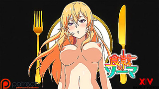 Erina Whips Up Hot Desires in a Spicy Food Wars Hentai Adventure