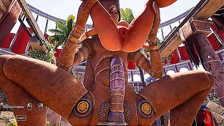Lara Croft Faces Fiery Temptation in Gladiatorial Lust Battle Amid Roaring Crowds