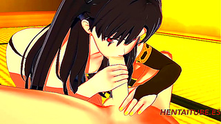 Ishtar Tempts Her Devoted Hero with Seductive Caresses in Hot Fate Scene
