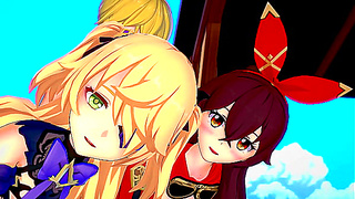 Twin Archers Secret Longing Ignites in Genshins Sensual Paradise