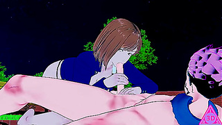Nobaras Seductive Night at Jujutsu High Unfolds in Hot Hentai Fantasy