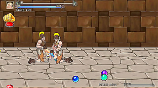 Blonde Goddess Seduces Warriors in Wild Iris Fantasy Encounter