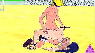 Hinatas Wild Dual Pleasure Fantasy in Koikatsu Meets Naruto Hentai