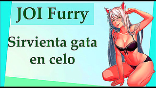 Furry Domme Tempts Curvy Maid in Heated Lust-Filled Surrenderantasy