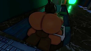 Librarians Hidden Lust Ignites with Massive Cock Adventure in Roblox Realm
