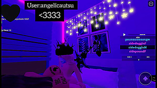 Best Friends Secret Hookup in Roblox Condo After Wild Party Crash