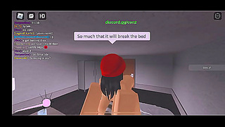 Roblox Babe Surprised by Hot Virtual Affair in Sensual Online Escape