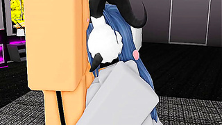 Two Teens Surrender to Lust in Wild Roblox Pleasure Quest