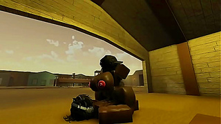 Black Beautys Wild Multi-Lover Tryst on a Steamy Roblox Train Ride
