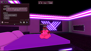 Blonde Girl Cheats on Her Boyfriend in Steamy Roblox Roleplay