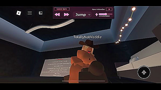Tiny Roblox Cowgirl Tamed by Massive BBC in Steamy Roleplay Adventure