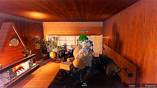 Innocent Beauty Loses Virginity to Mischievous Roblox Goat – First Ride