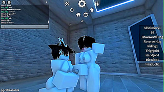 Roblox Cuties Share Naughty Secrets in Steamy Girl-Girl Fun