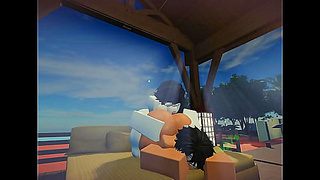 Tomboy Gets Dominated in Steamy Roblox Roleplay Encounter