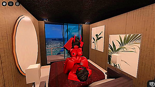Demonic Babe Reappears in Hot Roblox Form for Sultry Tryst