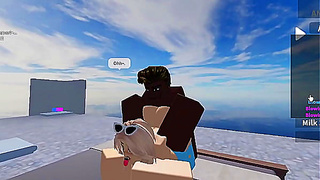 Roblox Babe Finds Pleasure in Bold BBC Adventure – Animated Heat Unleashed