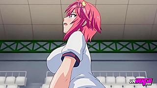 Gymnast Bends Over Backwards for Fiery Hentai Workout Ride