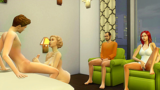 Stepmom Teases Stepdad with Lush Curves in Spicy Home Fantasy