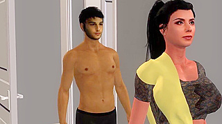 Stepson Claims Stepmoms Virginity in Steamy Forbidden Encounter