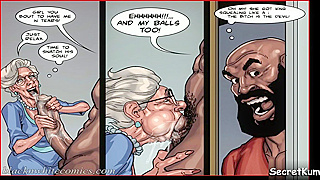 Step-Grandma Explores Taboo Lust in Hot Milf Hentai Art Studio Fantasy