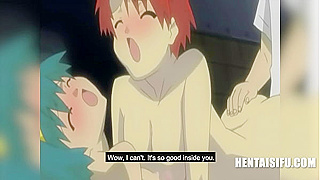 Naughty College Girls Tempt MILF Professor into Steamy Hentai Classroom Encounter