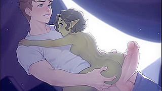 Petite Princess Seduced by Massive Warrior in Otherworldly Harem Escape