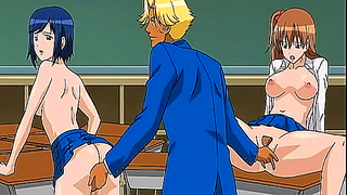 Students Give In To Temptation With Hot Secret Romance In School - Uncut