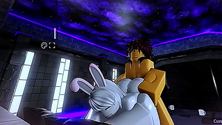 Tiny Bunny Boy Surrenders to Forbidden Desire in Gentle Hentai Embrace