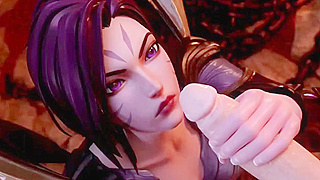 Kaisa Seduced by Two Men in Hot Sci-Fi Hentai Fantasy