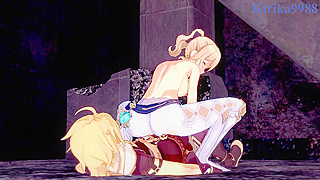 Lumine Tempts Jean into Forbidden Desire – A Secret Genshin Rendezvous