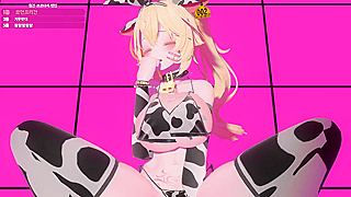 Anime Icons Ignite Passion in Sultry MMD Rendezvous – A Virtual Lust Fest