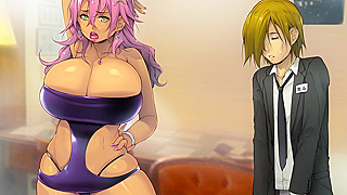 Luscious Anime Beauties Ignite Fiery Romance in Luxurious Suite Encounter