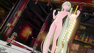 Mikus Seductive Performance Ignites Wild 3D Hentai Desire